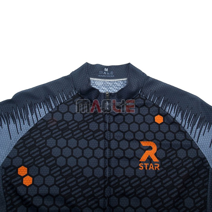 Maglia R Star Manica Corta 2021 Scuro Grigio